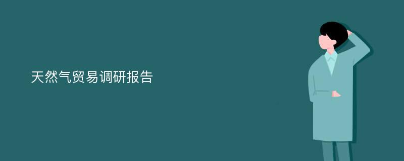 天然气贸易调研报告